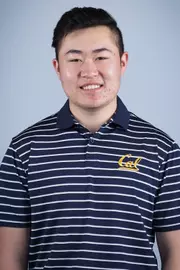 January 15, 2021; Berkeley, California, USA; Men’s Golf: California Golden Bears 2020-2021 Roster at California Memorial Stadium; Aaron Chen (Photo credit: Kelley L Cox/KLC fotos)