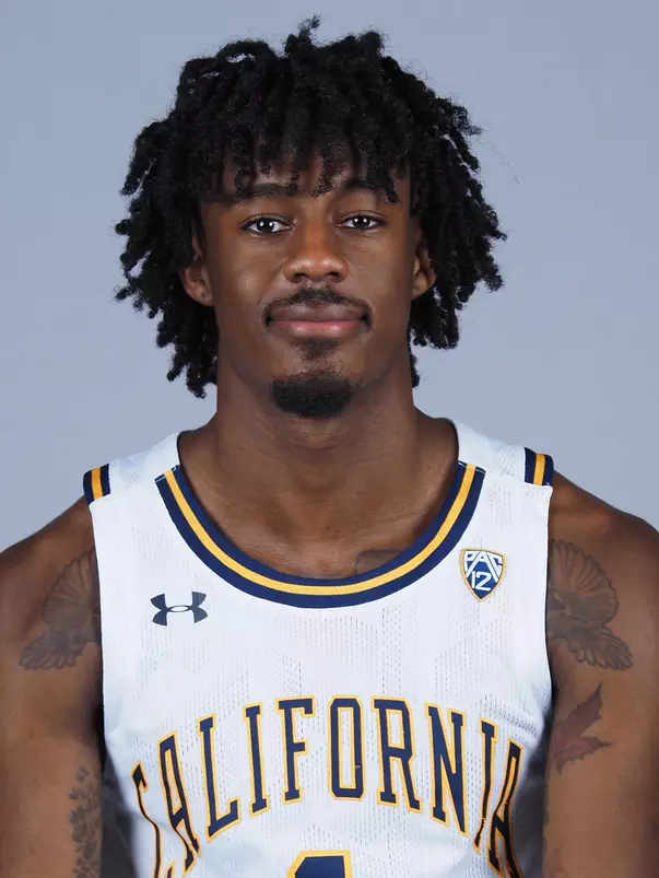September 29, 2021; Berkeley, California, USA; Basketball: California Golden Bears Media Day at Haas Pavilion; Joel Brown (#1) (Photo credit: Kelley L Cox/KLC fotos)