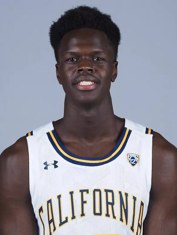 September 29, 2021; Berkeley, California, USA; Basketball: California Golden Bears Media Day at Haas Pavilion; Kuany Kuany (#13) (Photo credit: Kelley L Cox/KLC fotos)