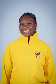 November 10, 2021; Berkeley, California, USA; Track & Field: California Golden Bears Media Day at Haas Pavilion; Destiny Okoh (Photo credit: Kelley L Cox/KLC fotos)