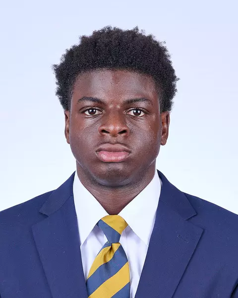 June 30, 2021; Berkeley, California, USA; Football: California Golden Bears Media Day at California Memorial Stadium; Femi Oladejo (43) (Photo credit: Marcus Edwards/KLC fotos)
