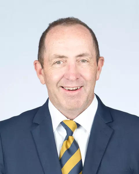 August 5, 2021; Berkeley, California, USA; Football: California Golden Bears Media Day at California Memorial Stadium; Geep Chryst (Photo credit: Nathan Phillips/KLC fotos)