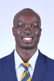 June 30, 2021; Berkeley, California, USA; Football: California Golden Bears Media Day at California Memorial Stadium; Kuony Deng (8) (Photo credit: Marcus Edwards/KLC fotos)