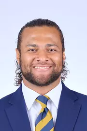 June 30, 2021; Berkeley, California, USA; Football: California Golden Bears Media Day at California Memorial Stadium; Luc Bequette (93) (Photo credit: Marcus Edwards/KLC fotos)