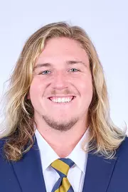 July 1, 2021; Berkeley, California, USA; Football: California Golden Bears Media Day at California Memorial Stadium; McKade Mettauer (72) (Photo credit: Marcus Edwards/KLC fotos)
