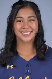 January 28, 2022; Berkeley, California, USA; Softball: California Golden Bears Media Day at Memorial Stadium; Olivia Silvestre (0) (Photo credit: Kelley L Cox/KLC fotos)