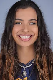 January 28, 2022; Berkeley, California, USA; Softball: California Golden Bears Media Day at Memorial Stadium; Tatum Anzaldo (3) (Photo credit: Kelley L Cox/KLC fotos)