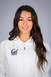 September 29, 2022; Berkeley, California, USA; Women’s Gymnastics: California Golden Bears Media Day at Haas Pavilion; Natalie Sadighi (Photo credit: Kelley L Cox/KLC fotos)