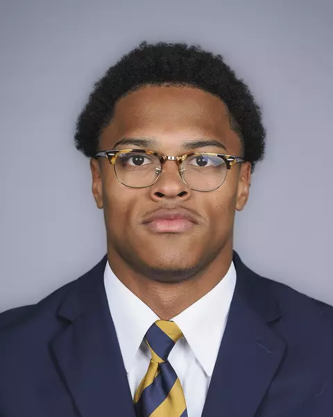 January 31, 2023; Berkeley, California, USA; California Golden Bears Media Day at Haas Pavilion; Byron Cardwell (Photo credit: Kelley L Cox/KLC fotos)