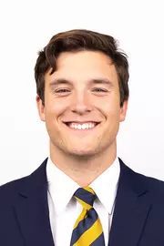 July 18, 2023; Berkeley, California, USA; Football: California Golden Bears Headshots at California Memorial Stadium. Andy Alfieri (34) (Photo credit: Al Sermeno/KLC fotos)