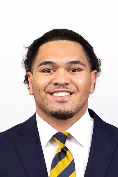 July 18, 2023; Berkeley, California, USA; Football: California Golden Bears Headshots at California Memorial Stadium. Beaux Tagaloa (44) (Photo credit: Al Sermeno/KLC fotos)