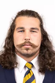 July 18, 2023; Berkeley, California, USA; Football: California Golden Bears Headshots at California Memorial Stadium. Brett Johnson (90) (Photo credit: Al Sermeno/KLC fotos)