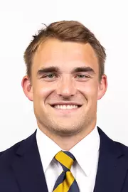 July 18, 2023; Berkeley, California, USA; Football: California Golden Bears Headshots at California Memorial Stadium. Jackson Sirmon (8) (Photo credit: Al Sermeno/KLC fotos)