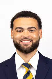 July 18, 2023; Berkeley, California, USA; Football: California Golden Bears Headshots at California Memorial Stadium. Kenden Robinson Jr. (82) (Photo credit: Al Sermeno/KLC fotos)