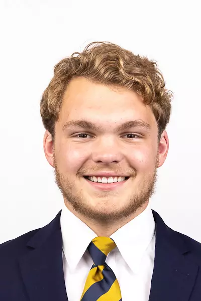 July 18, 2023; Berkeley, California, USA; Football: California Golden Bears Headshots at California Memorial Stadium. Murphy Glasgow (59) (Photo credit: Al Sermeno/KLC fotos)