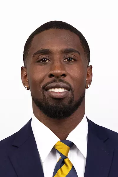 July 18, 2023; Berkeley, California, USA; Football: California Golden Bears Headshots at California Memorial Stadium. Raymond Woodie III (5) (Photo credit: Al Sermeno/KLC fotos)