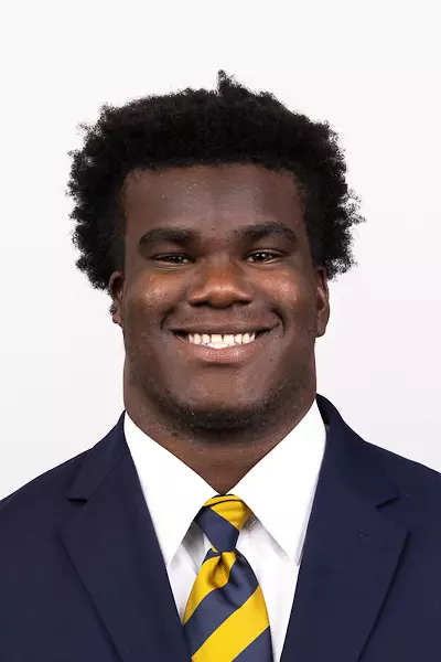 July 17, 2023; Berkeley, California, USA; Football: California Golden Bears Headshots at California Memorial Stadium. Zurich Ashford (52) (Photo credit: Al Sermeno/KLC fotos)