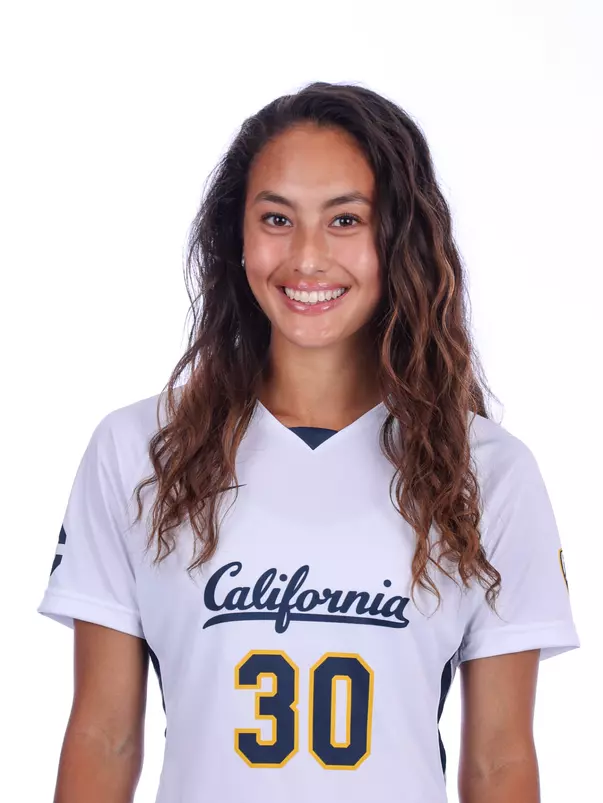 August 11, 2023; Berkeley, California, USA; Womens Soccer: California Golden Bears Media Day at Haas Pavilion; Aaliyah Schinaman (30) (Photo credit: Kelley L Cox/KLC fotos)