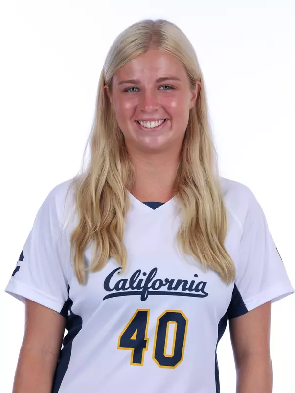 August 11, 2023; Berkeley, California, USA; Womens Soccer: California Golden Bears Media Day at Haas Pavilion; Archer Streelman (40) (Photo credit: Kelley L Cox/KLC fotos)