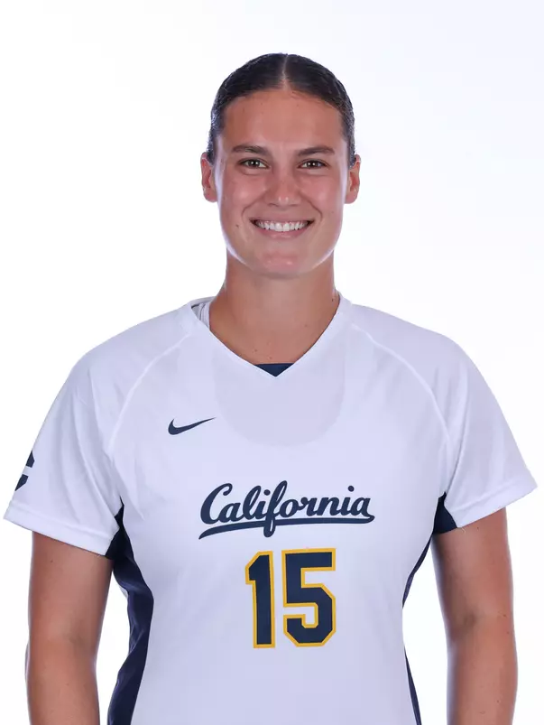 August 11, 2023; Berkeley, California, USA; Womens Soccer: California Golden Bears Media Day at Haas Pavilion; Cailin Bloom (15) (Photo credit: Kelley L Cox/KLC fotos)