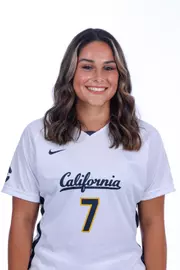 August 11, 2023; Berkeley, California, USA; Womens Soccer: California Golden Bears Media Day at Haas Pavilion; Rilee Harmon (7) (Photo credit: Kelley L Cox/KLC fotos)