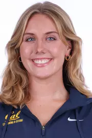 September 13, 2023; Berkeley, California, USA; Women’s Swimming: California Golden Bears Roster at Haas Pavilion; Annika McEnroe (Photo credit: Kelley L Cox/KLC fotos)