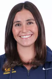 September 13, 2023; Berkeley, California, USA; Women’s Swimming: California Golden Bears Roster at Haas Pavilion; Ashlyn Fiorilli (Photo credit: Kelley L Cox/KLC fotos)