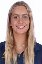 September 13, 2023; Berkeley, California, USA; Women’s Swimming: California Golden Bears Roster at Haas Pavilion; Emily Gantriis (Photo credit: Kelley L Cox/KLC fotos)