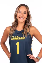 November 17, 2023; Berkeley, California, USA; Beach Volleyball: California Golden Bears Media Day at Haas Pavilion; Brooke Buchner (1) (Photo credit: Kelley L Cox/KLC fotos)