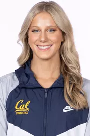 September 27, 2024; Berkeley, California, USA; Women’s Gymnastics: California Golden Bears Media Day; Ella Cesario (Photo credit: Kelley L Cox/KLC ƒotos)