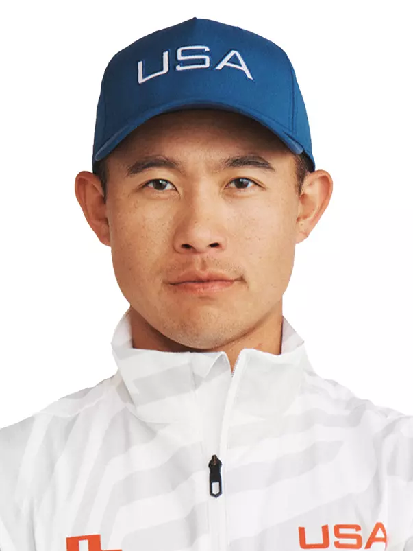 Men's Golf: Collin Morikawa 2024 Paris Olympics Headshot