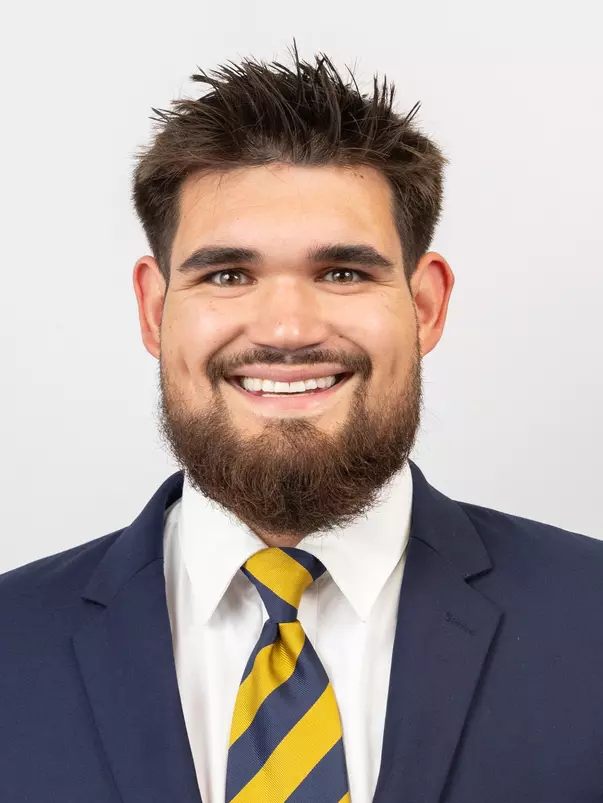 July 15, 2025; Berkeley, California, USA; Football: California Headshots - Jerseys at California Memorial Stadium. Aidan Keanaaina (Photo credit: Al Sermeno/KLC fotos)