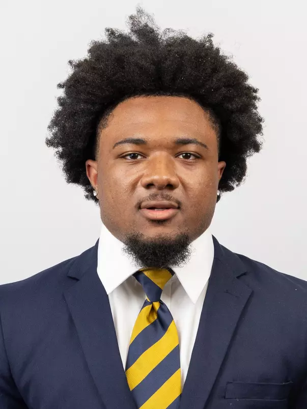 July 16, 2025; Berkeley, California, USA; Football: California Headshots - Jerseys at California Memorial Stadium. Brandon High Jr. (Photo credit: Al Sermeno/KLC fotos)