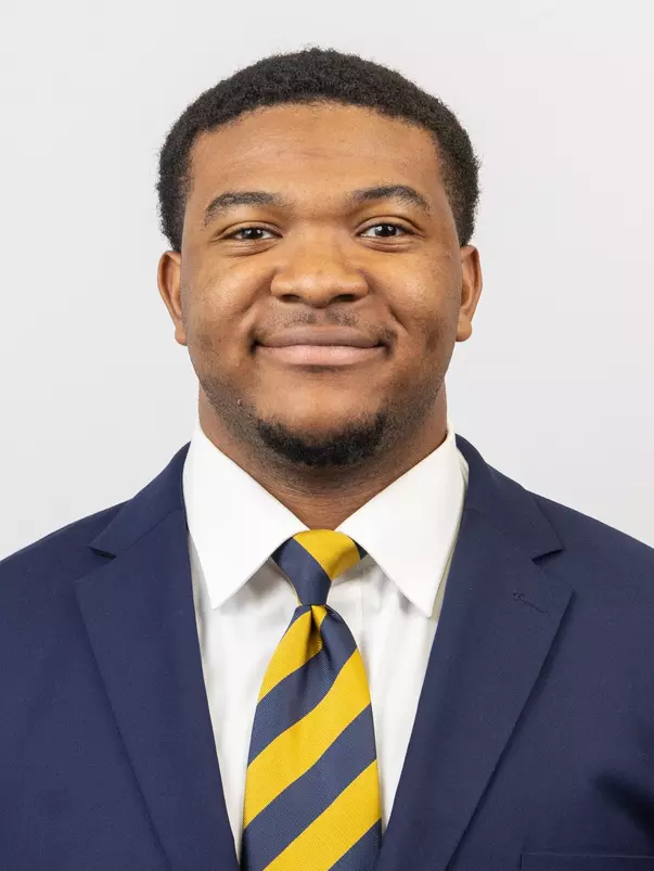 July 16, 2025; Berkeley, California, USA; Football: California Headshots - Jerseys at California Memorial Stadium. Curlee Thomas IV (Photo credit: Al Sermeno/KLC fotos)