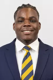 July 15, 2025; Berkeley, California, USA; Football: California Headshots - Jerseys at California Memorial Stadium. Daveion Harley (Photo credit: Al Sermeno/KLC fotos)
