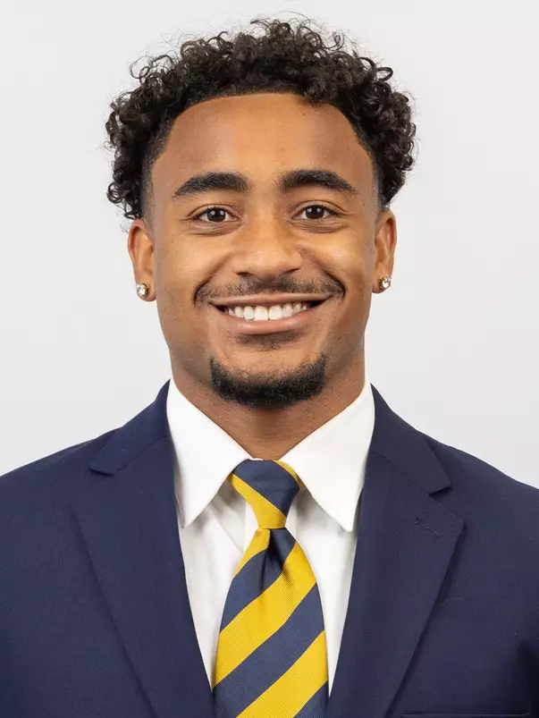 July 15, 2025; Berkeley, California, USA; Football: California Headshots - Jerseys at California Memorial Stadium. Dru Polidore Jr. (Photo credit: Al Sermeno/KLC fotos)