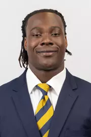 July 16, 2025; Berkeley, California, USA; Football: California Headshots - Jerseys at California Memorial Stadium. Eze Osondu (Photo credit: Al Sermeno/KLC fotos)