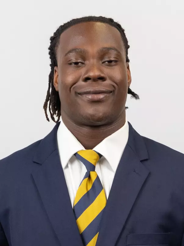 July 16, 2025; Berkeley, California, USA; Football: California Headshots - Jerseys at California Memorial Stadium. Eze Osondu (Photo credit: Al Sermeno/KLC fotos)