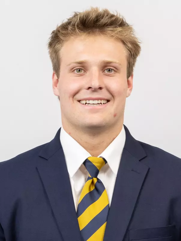 July 16, 2025; Berkeley, California, USA; Football: California Headshots - Jerseys at California Memorial Stadium. Harrison Taggart (Photo credit: Al Sermeno/KLC fotos)