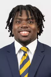 July 16, 2025; Berkeley, California, USA; Football: California Headshots - Jerseys at California Memorial Stadium. Ike OkaforIke Okafor (Photo credit: Al Sermeno/KLC fotos)