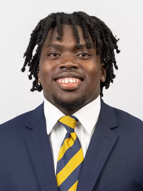 July 16, 2025; Berkeley, California, USA; Football: California Headshots - Jerseys at California Memorial Stadium. Ike OkaforIke Okafor (Photo credit: Al Sermeno/KLC fotos)