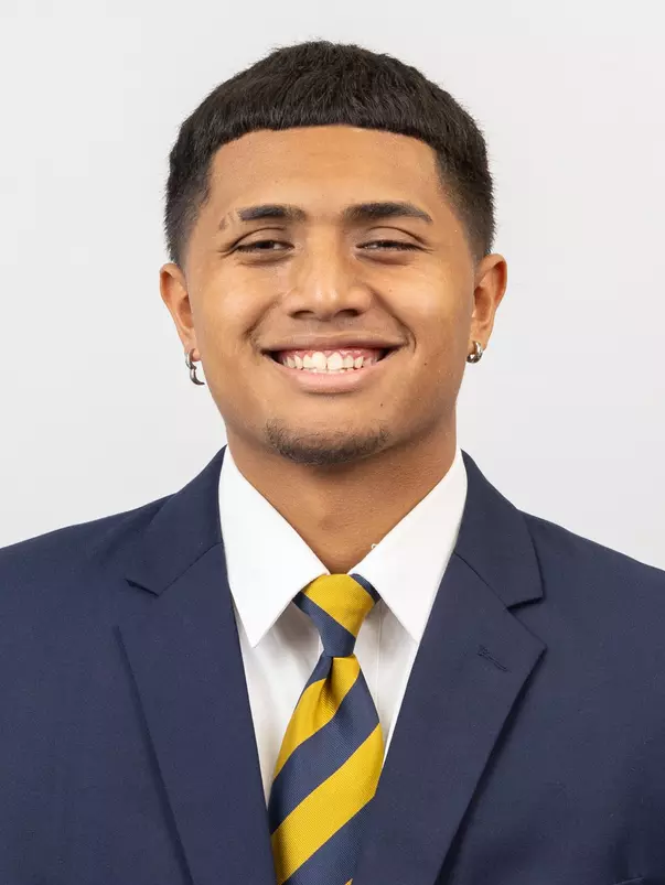 July 16, 2025; Berkeley, California, USA; Football: California Headshots - Jerseys at California Memorial Stadium. Jaron-Keawe Sagapolutele (Photo credit: Al Sermeno/KLC fotos)