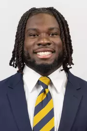 July 16, 2025; Berkeley, California, USA; Football: California Headshots - Jerseys at California Memorial Stadium. Kendrick Raphael (Photo credit: Al Sermeno/KLC fotos)