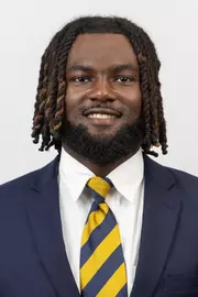 July 16, 2025; Berkeley, California, USA; Football: California Headshots - Jerseys at California Memorial Stadium. LJ Johnson Jr. (Photo credit: Al Sermeno/KLC fotos)