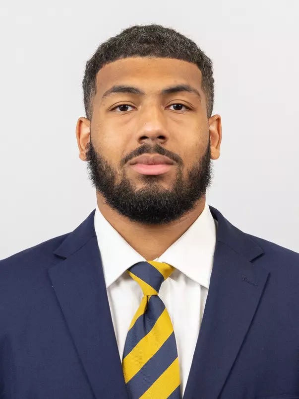 July 16, 2025; Berkeley, California, USA; Football: California Headshots - Jerseys at California Memorial Stadium. Lamar Robinson (Photo credit: Al Sermeno/KLC fotos)