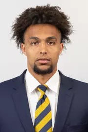 July 16, 2025; Berkeley, California, USA; Football: California Headshots - Jerseys at California Memorial Stadium. Landon Morris (Photo credit: Al Sermeno/KLC fotos)