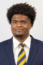 July 15, 2025; Berkeley, California, USA; Football: California Headshots - Jerseys at California Memorial Stadium. Leon Bell (Photo credit: Al Sermeno/KLC fotos)