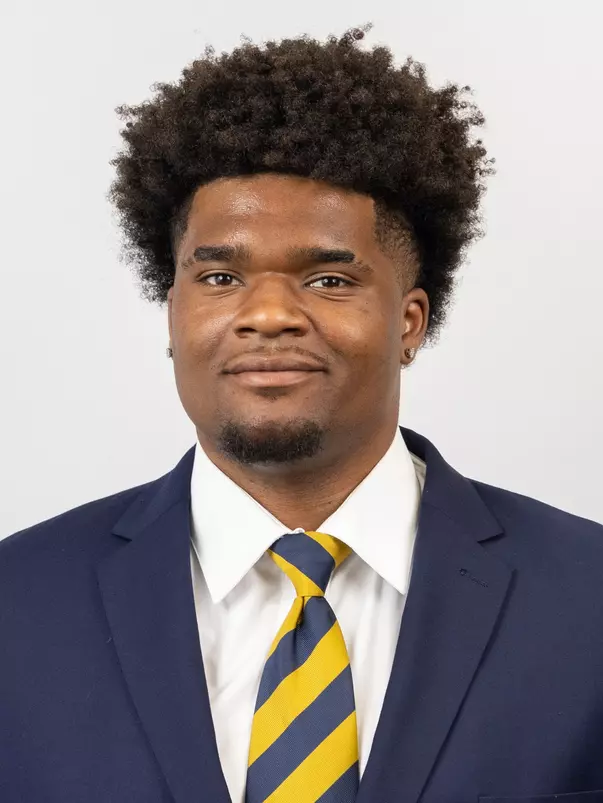 July 15, 2025; Berkeley, California, USA; Football: California Headshots - Jerseys at California Memorial Stadium. Leon Bell (Photo credit: Al Sermeno/KLC fotos)