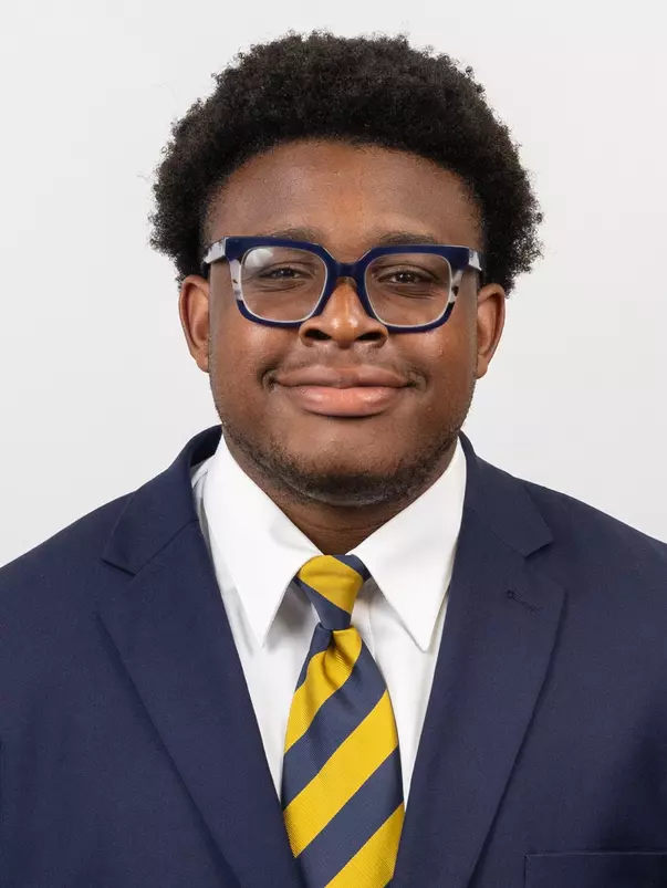 July 16, 2025; Berkeley, California, USA; Football: California Headshots - Jerseys at California Memorial Stadium. Michael-Anthony Okwura (Photo credit: Al Sermeno/KLC fotos)