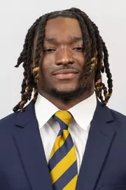 July 15, 2025; Berkeley, California, USA; Football: California Headshots - Jerseys at California Memorial Stadium. QuaRon Adams (Photo credit: Al Sermeno/KLC fotos)